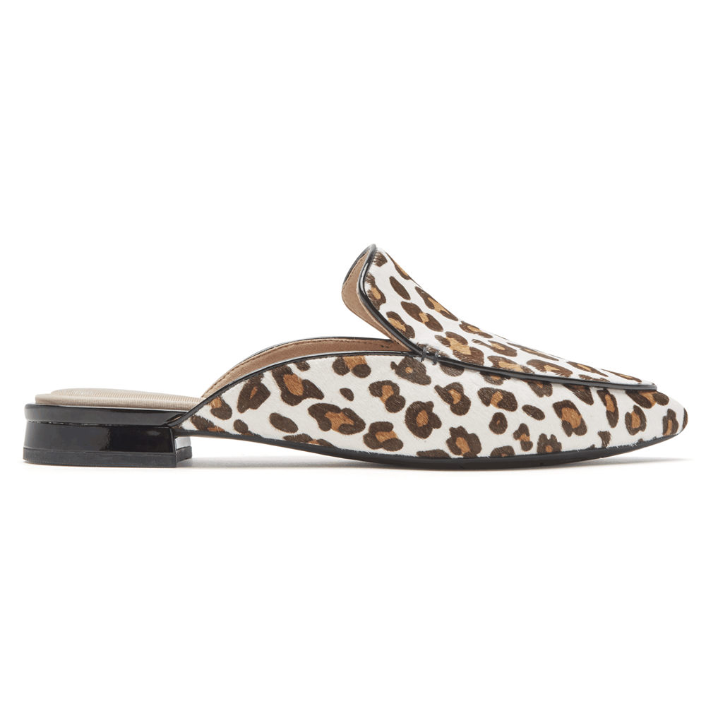 Rockport Womens Slip-On Leopard - Total Motion Zuly - UK 183-STRYJG